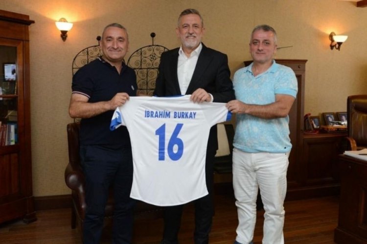 Bursa Yıldırımspor'dan İbrahim Burkay'a ziyaret
