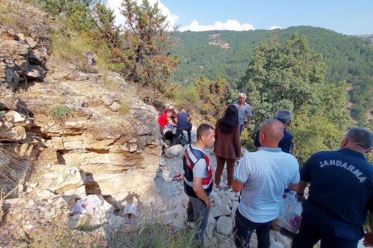 Define kazısında feci şekilde can verdi