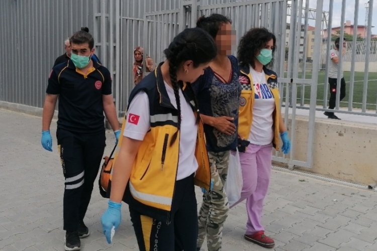 Tanımadığı kişi tarafından bı&ccedil;aklandı