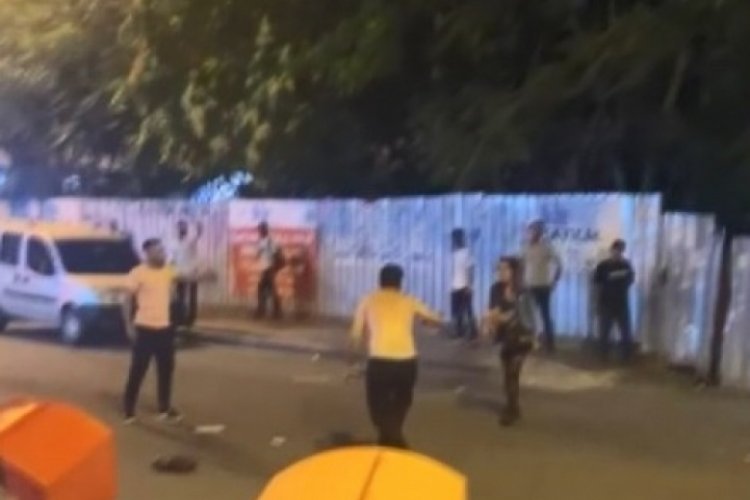 İstanbul'da bir kişi sokak ortasında kendine zarar verdi
