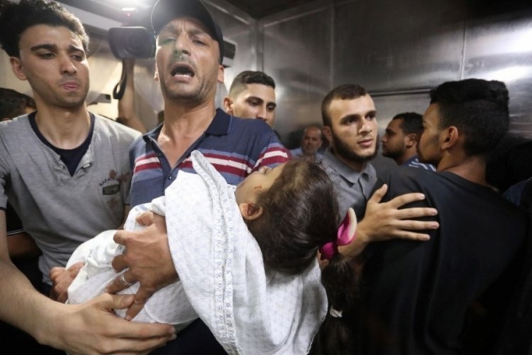 İsrail'den saldırı: Gazze'yi bombaladı