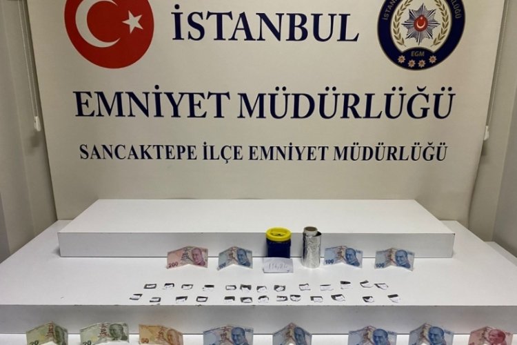 Sigara paketine saklanan uyuşturucu ele ge&ccedil;irildi