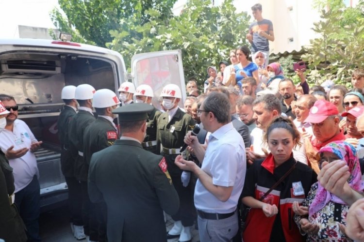 Şehit Reşat Ergin'in baba ocağında helallik alındı