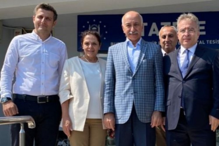 Ulaştırma ve Altyapı Bakan Yardımcısı Dursun Gemlik'e geldi