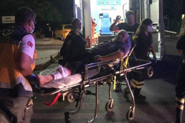 Kahvede &ccedil;ay i&ccedil;erken canından oluyordu