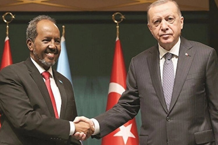 Cumhurbaşkanı Erdoğan, Somali Cumhurbaşkanı Mahmud ile telefon ile g&ouml;r&uuml;şt&uuml;