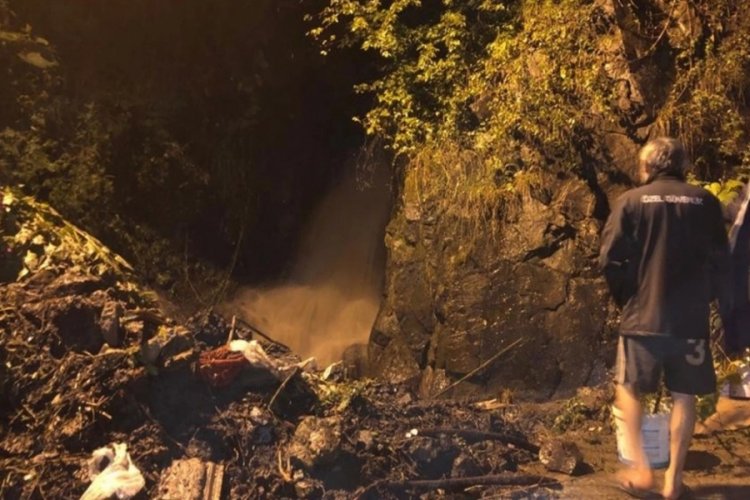 Giresun'u sel ve heyelan vurdu!