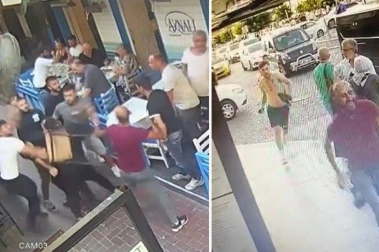 Eğlence mekanına alınmayan 4 kişi olay &ccedil;ıkardı!