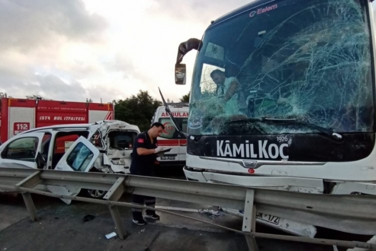 İstanbul'da zincirleme kaza
