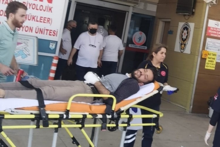 Bursa'da feci olay! Parmakları koptu...