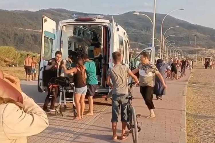 Bursa sahillerinde can pazarı: Biri &ouml;ld&uuml;, diğeri &ouml;l&uuml;mden d&ouml;nd&uuml;