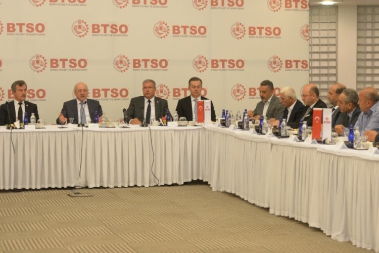 Ticaret Bakan Yardımcısı U&ccedil;armak Bursalı firmalarla buluştu