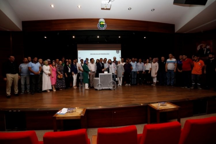 Bursa İneg&ouml;l Belediyesi'nde 102 personelin doğum g&uuml;n&uuml; kutlandı