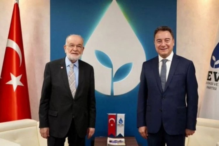 Temel Karamollaoğlu Ali Babacan'ı ziyaret etti