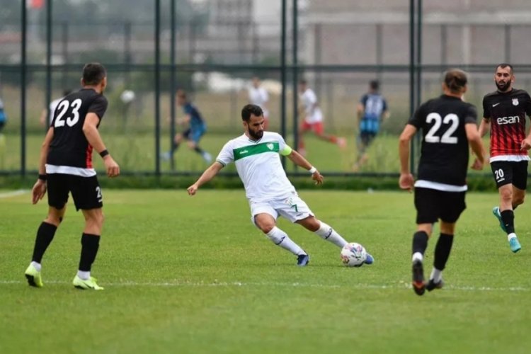 Bursaspor ikinci yarıda 2-1 kazandı