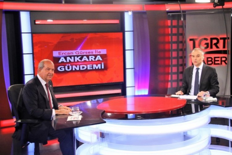 Ersin Tatar'dan Kıbrıs T&uuml;rklerinin haklarına dair a&ccedil;ıklamalar