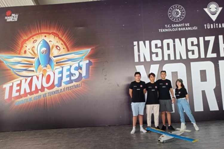 Bursa Yıldırım Mesleki ve Teknik Anadolu Lisesi &ouml;ğrencileri Teknofest Finalinde