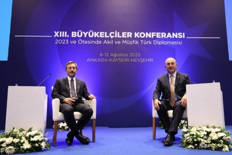 İletişim Başkanı Fahrettin Altun, 13. B&uuml;y&uuml;kel&ccedil;iler Konferansı'nda konuştu