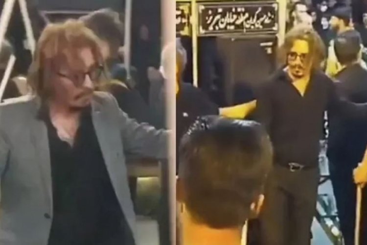 İranlı Johnny Depp şaşkınlık yarattı