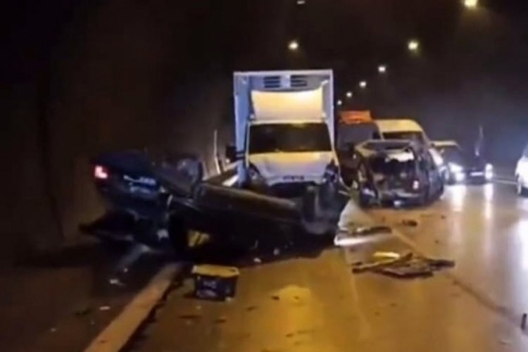 &Ccedil;evreyolunda trafik kazası: 4 yaralı