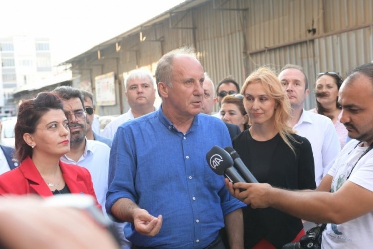 Muharrem İnce Bursalı vatandaşları ziyaret etti
