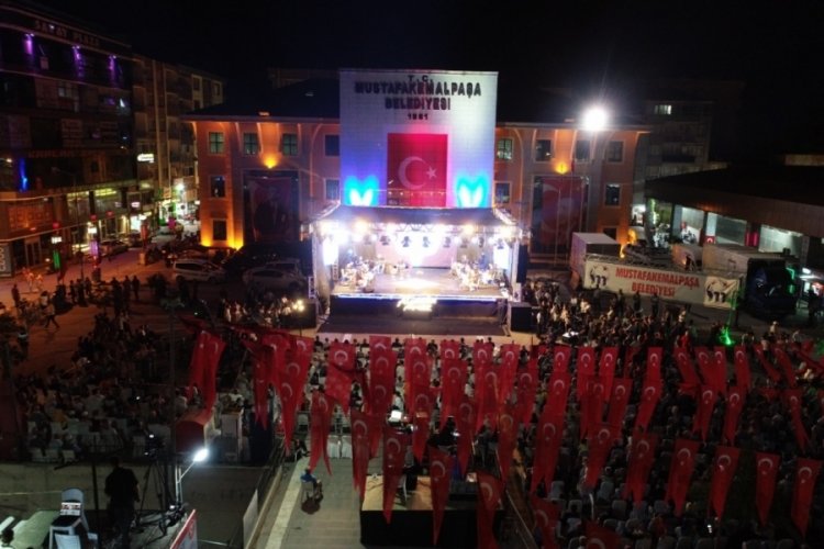 Bursa'da Mustafakemalpaşa Belediyesi'nin 100. yıl kutlamaları
