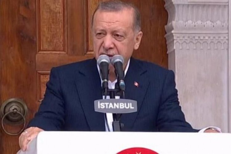 Cumhurbaşkanı Erdoğan Ayazma Camii a&ccedil;ılışında