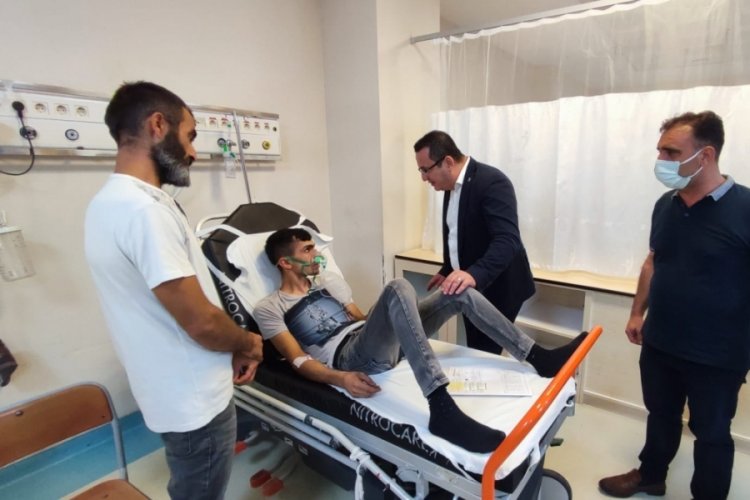 Bursa'da k&ouml;m&uuml;r ocağında 8 iş&ccedil;i metan gazından zehirlendi