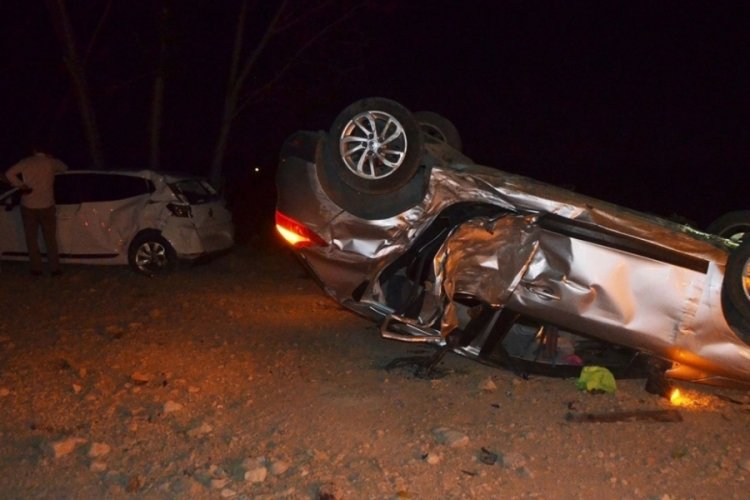 Domuz s&uuml;r&uuml;s&uuml; kazaya neden oldu: 8 Yaralı