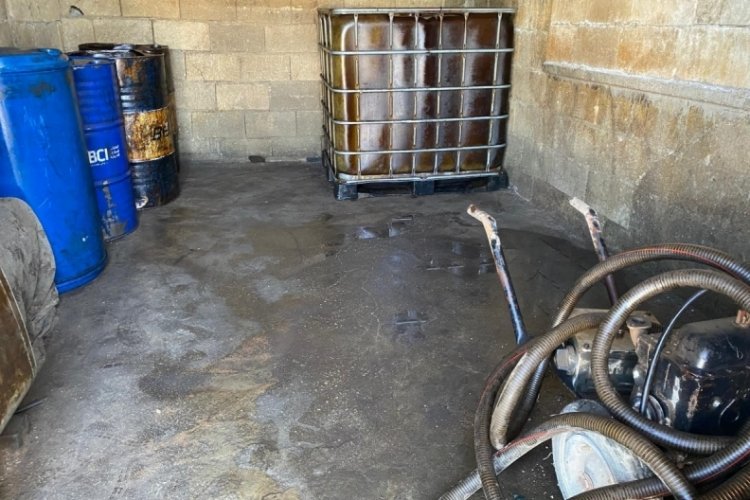 600 litre ka&ccedil;ak akaryakıt ele ge&ccedil;irildi