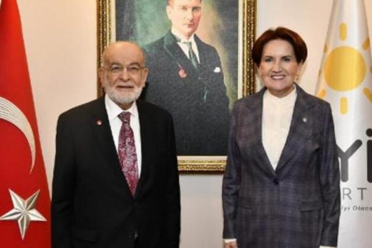 Meral Akşener ile Temel Karamollaoğlu bir araya geldi