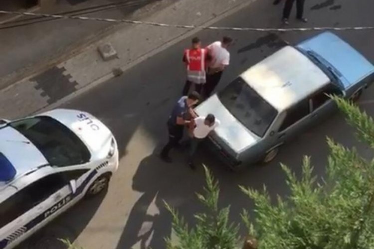 Haber vermeden arkadaşının aracını aldı, polise yakalandı