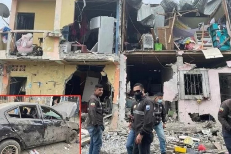 Ekvador'da patlama: 5 &ouml;l&uuml;, 16 yaralı