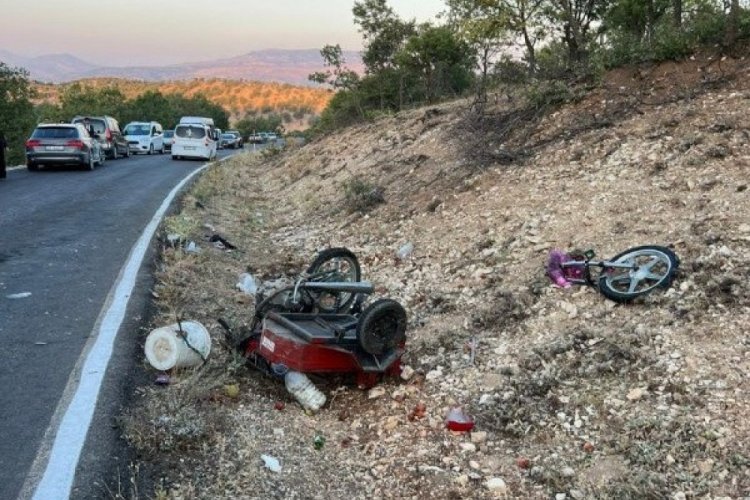 D&uuml;ğ&uuml;n g&uuml;n&uuml; feci kaza: 1 ağır yaralı