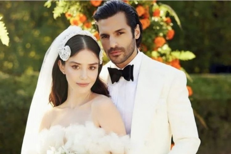 &Ouml;zge G&uuml;rel ile Serkan &Ccedil;ayoğlu İtalya'da d&uuml;ğ&uuml;n yaptı