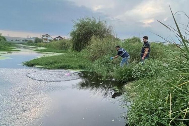 Kınıklı deresindeki kirliliğe inceleme