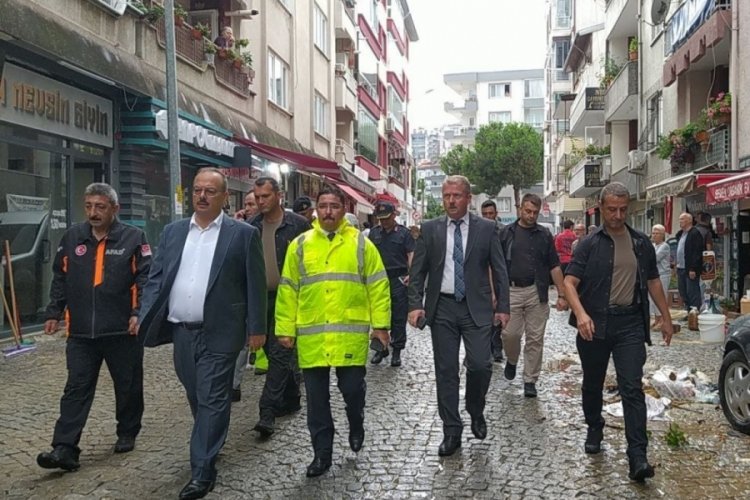 Bursa Valisi Canbolat: Selden etkilenenlere 3 bin TL destek yapacağız