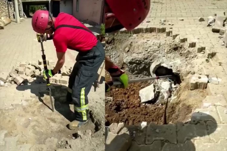 Yer altından garip sesler geliyordu: Sebebi i&ccedil;ler acısı