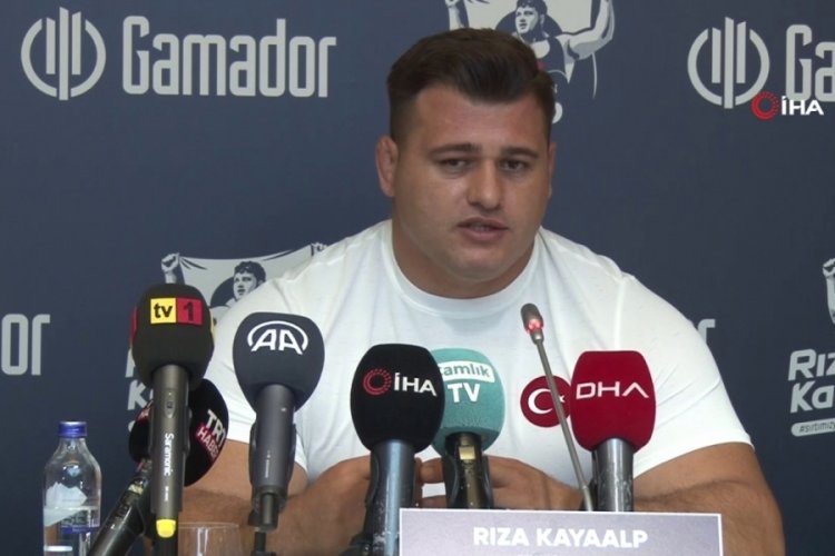 Miili G&uuml;reş&ccedil;i Kayaalp'in hedefi rekor kırmak