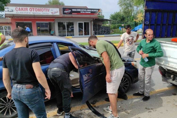 Kazada kopan parmağı bulmak i&ccedil;in seferber oldular