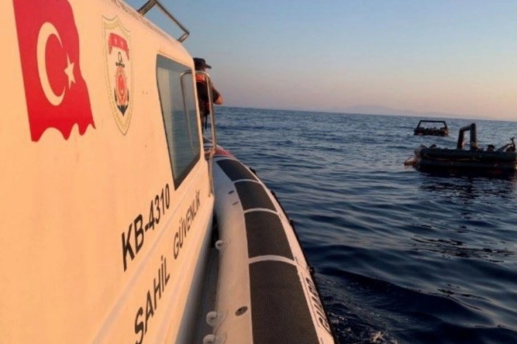İzmir'de 65 g&ouml;&ccedil;men kurtarıldı, 192 g&ouml;&ccedil;men yakalandı