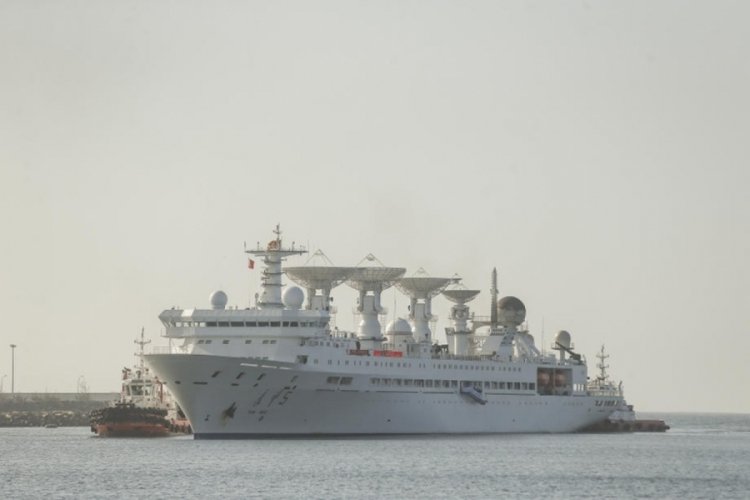 &Ccedil;in araştırma gemisi, Sri Lanka'ya ulaştı