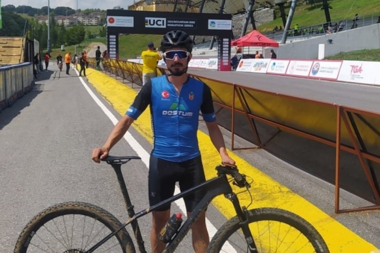 Murat Pehlevan, Dağ Bisikleti Maratonunda d&uuml;nya 10'uncusu oldu