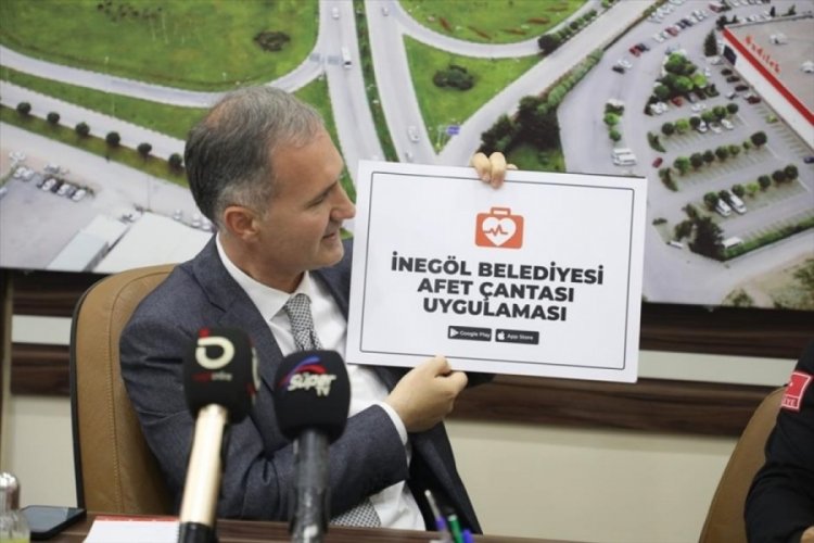 Bursa'da İneg&ouml;l Belediyesi'nden, Afet &Ccedil;antası uygulaması