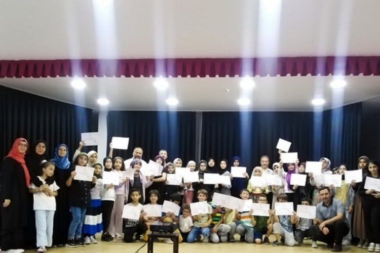 Bilecik'te gen&ccedil;lere y&ouml;nelik yaz kampı d&uuml;zenlendi