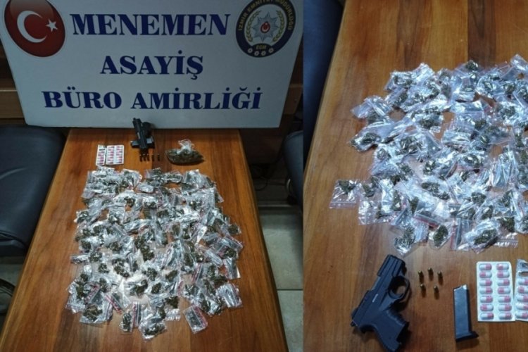 Oto yıkamacıya uyuşturucu operasyonu: 2 g&ouml;zaltı