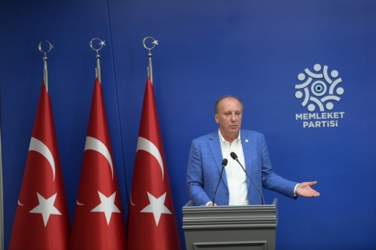 Memleket Partisi Genel Başkanı İnce: Gelin se&ccedil;im gecesini konuşalım
