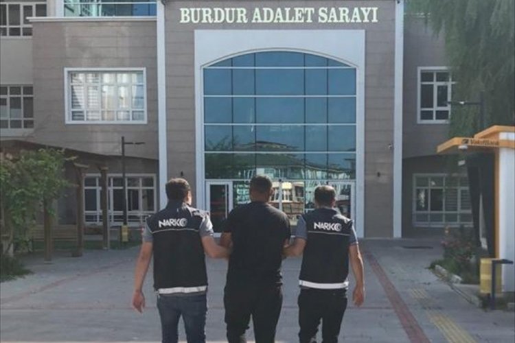 Burdur'da uyuşturucu operasyonundan 1 kişi tutuklandı