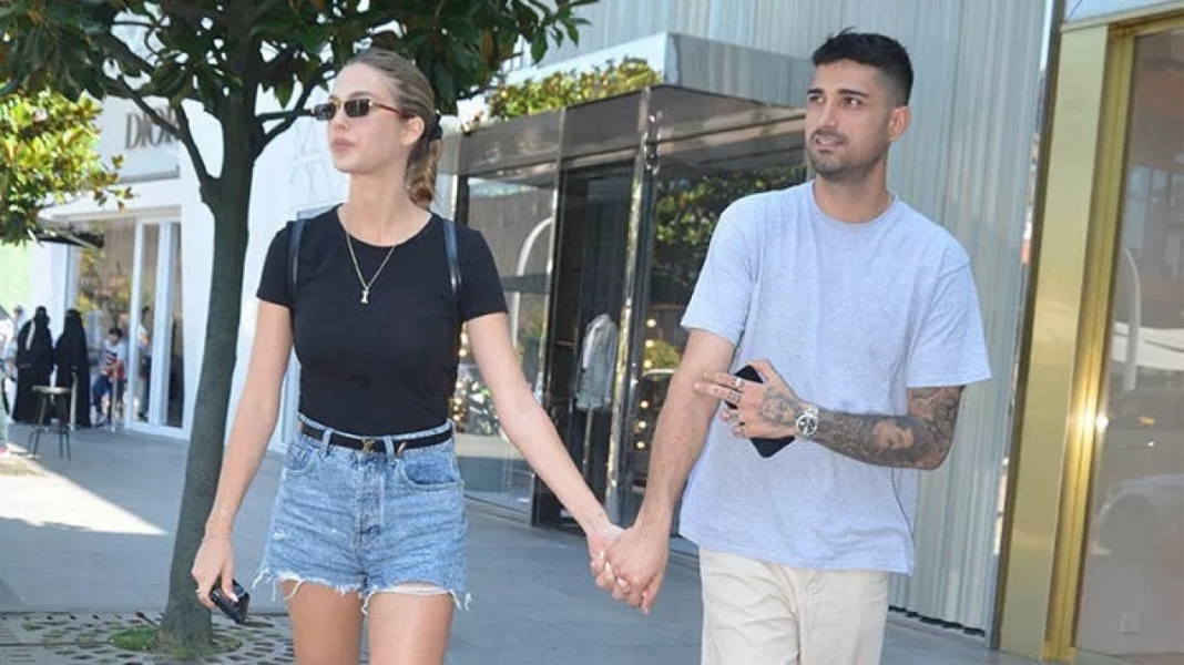 Yasemin Şefkatli ve İdo Tatlıses el ele gezdi