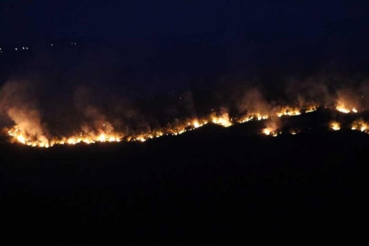 Bulgaristan'daki yangın patlayıcı madde imha ederken &ccedil;ıktı